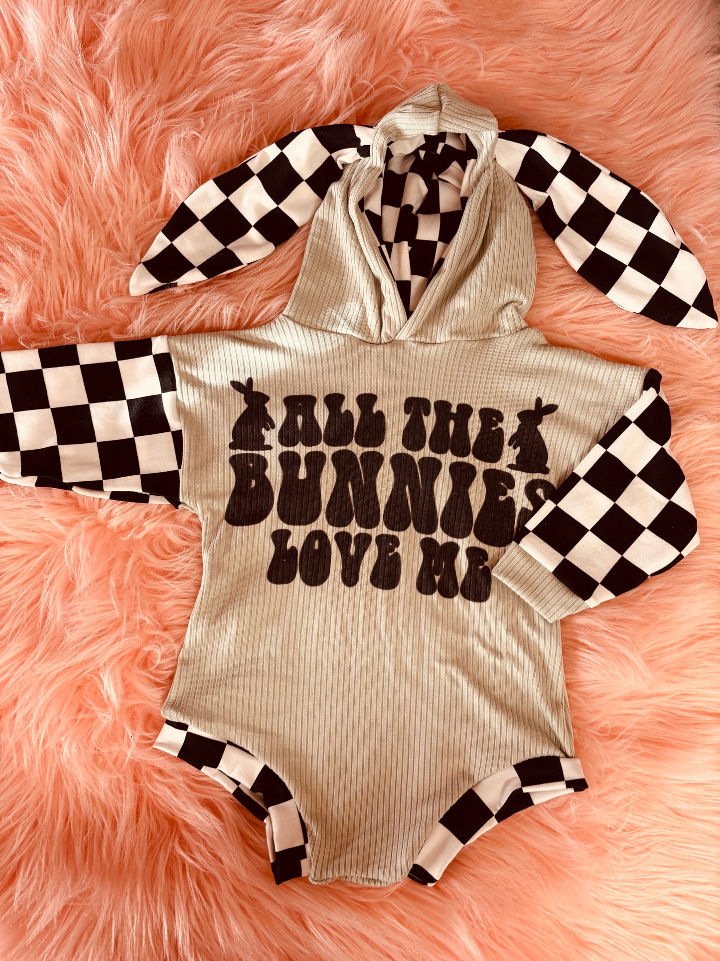 All the bunnies love me romper