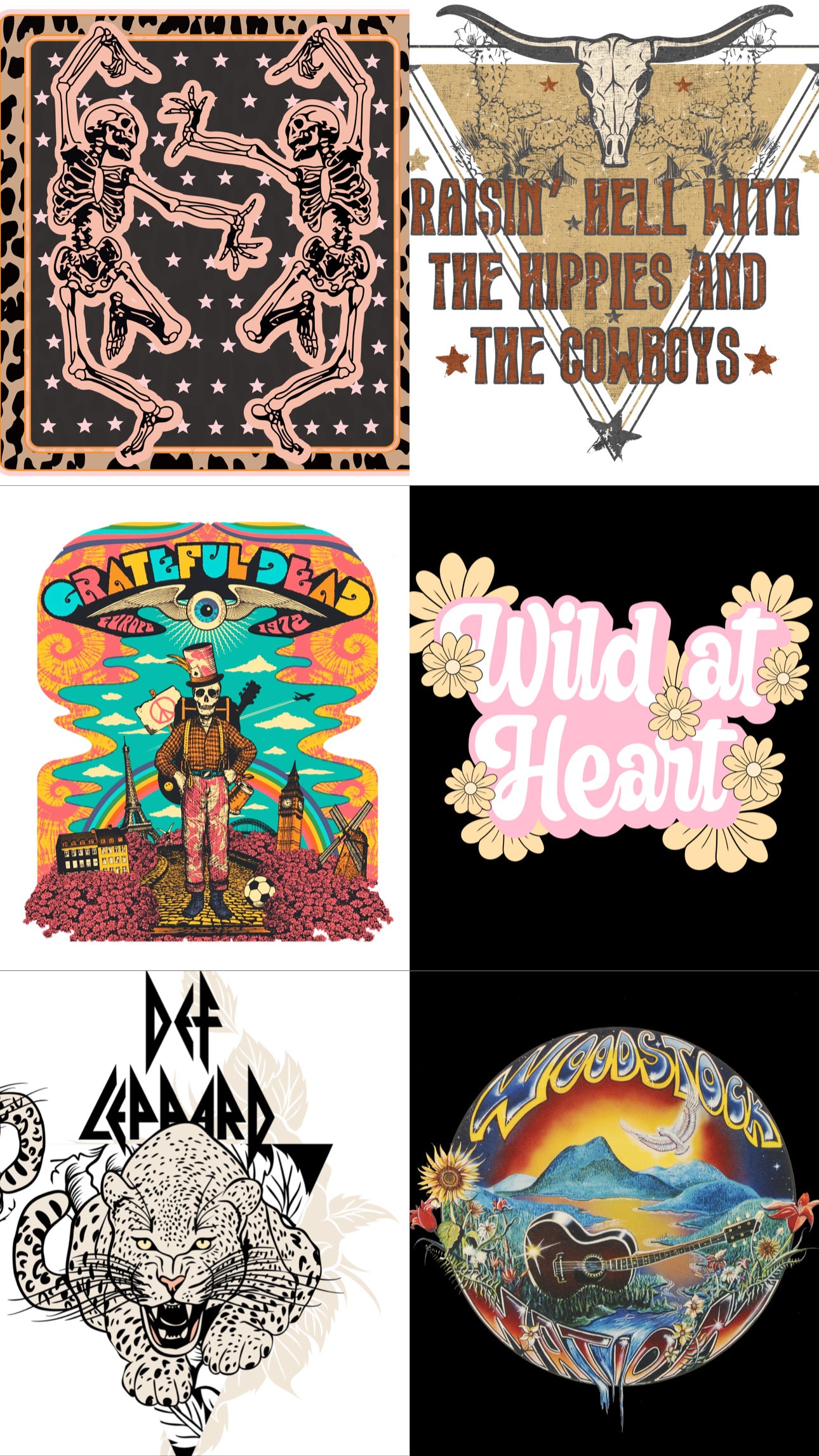 New designs drop!!  100+ prints (please mention which print you’d like in notes!) “example page 4 top left”