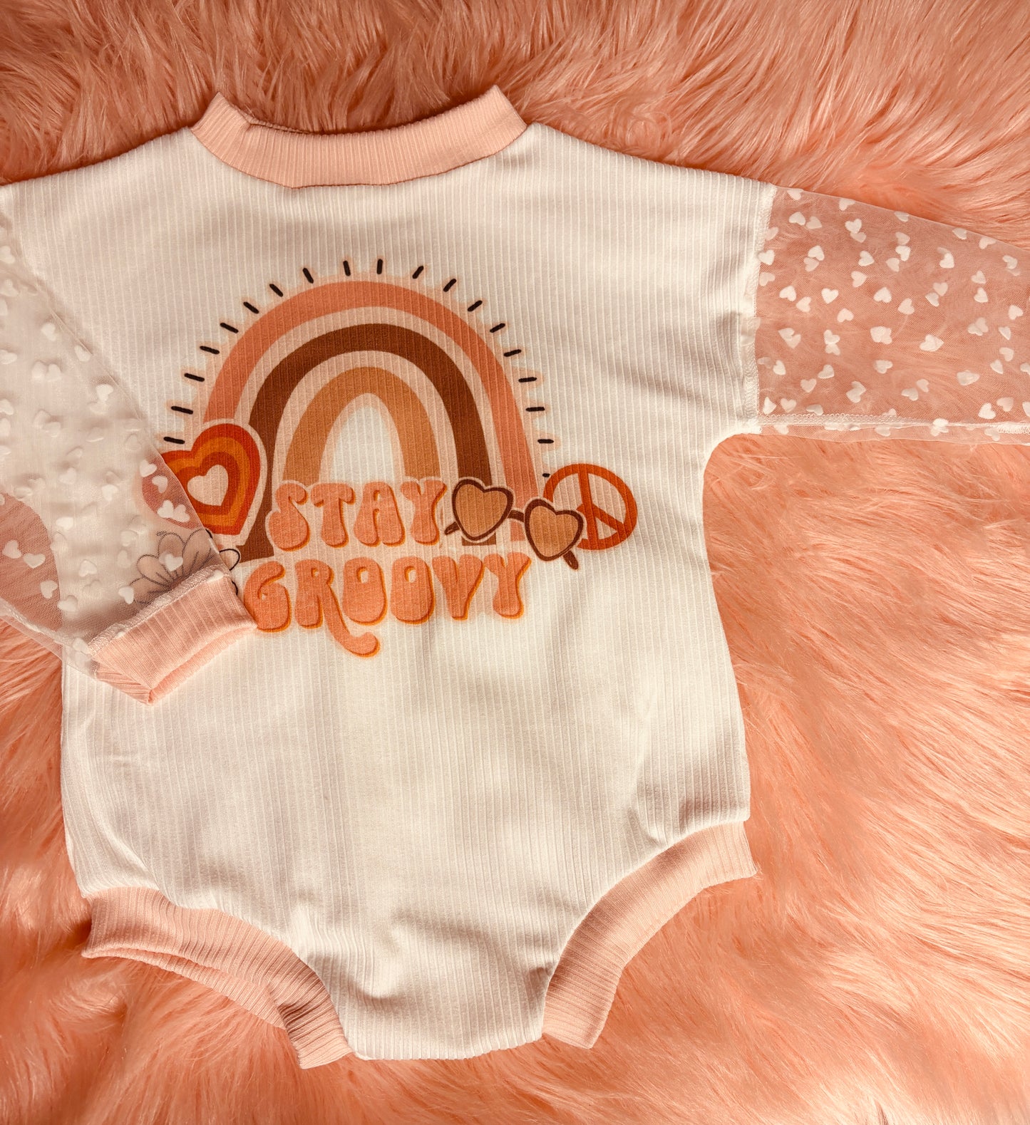 Stay groovy romper