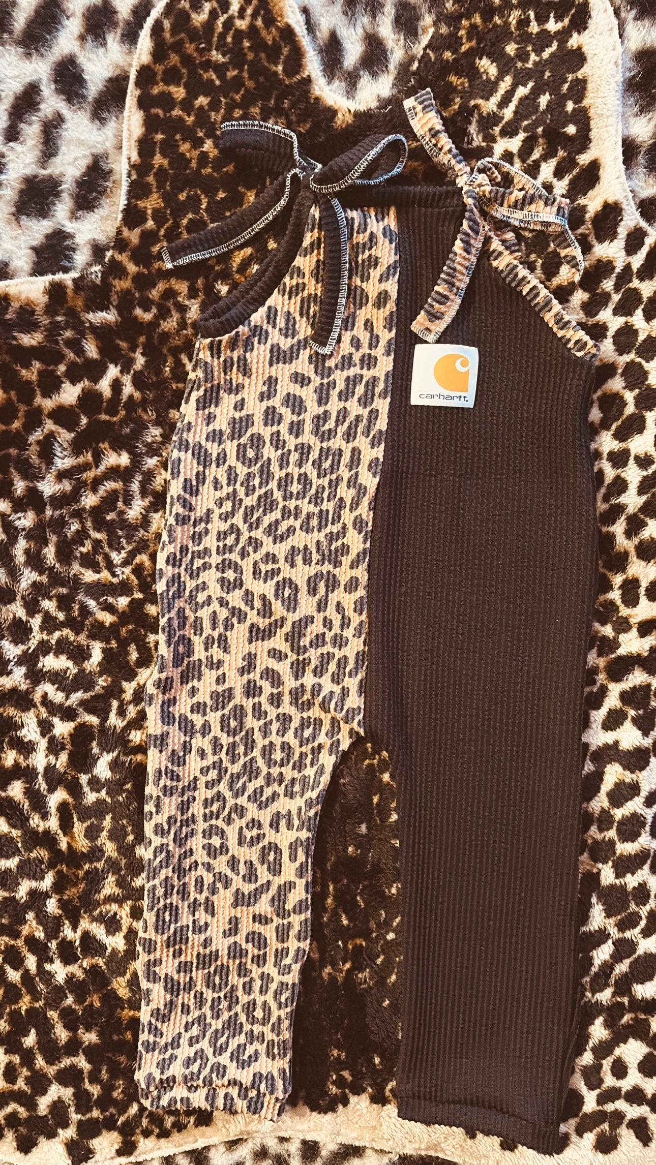 Black  & leopard