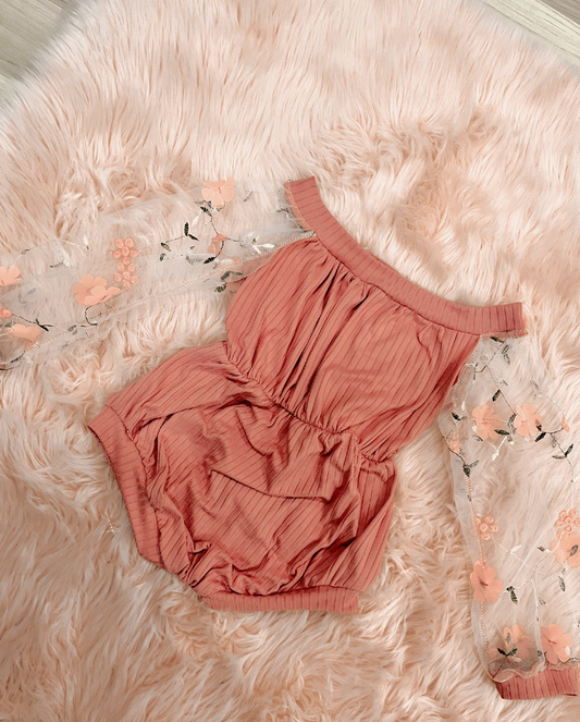 Solid bellami  romper