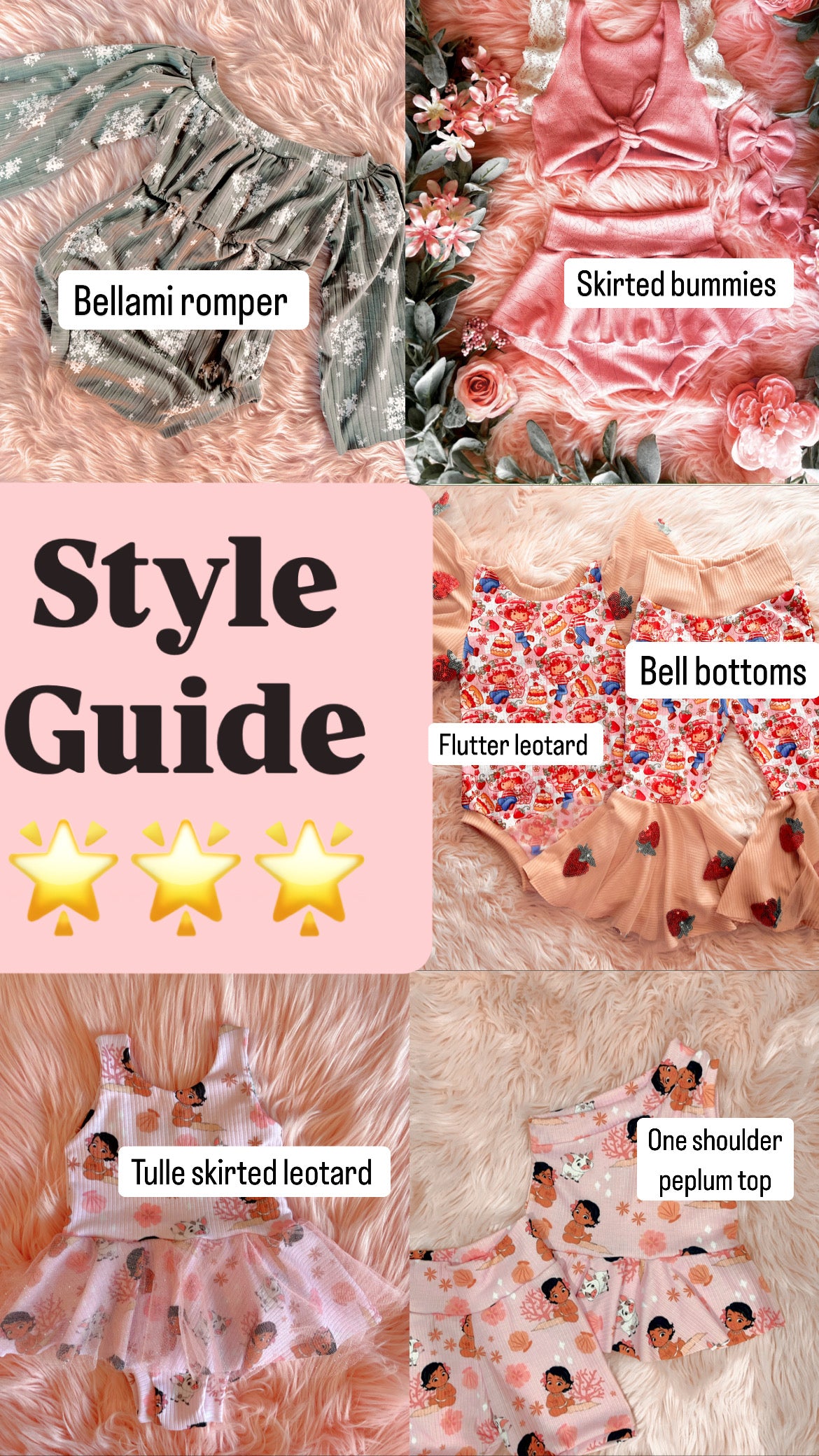 Style guide x Size 6-10 Add ons! Xsnaps add on!