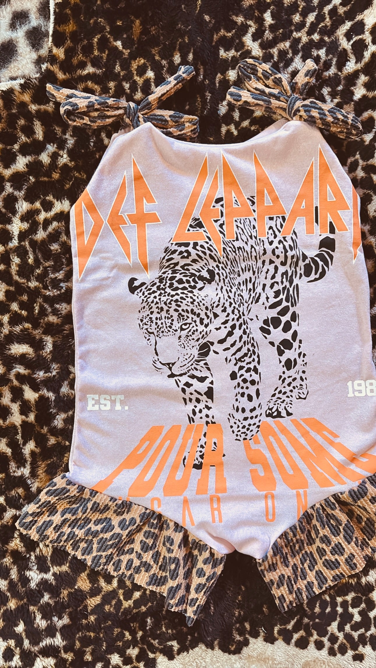 Def leopard  romper