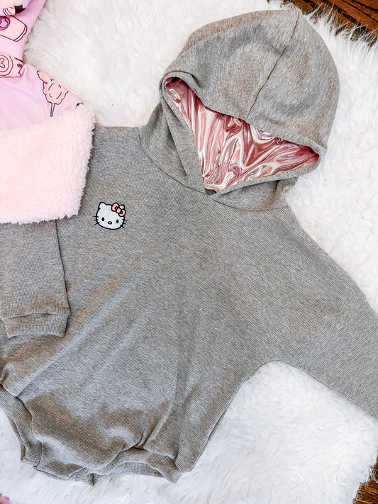 Hello kitty   hooded romper