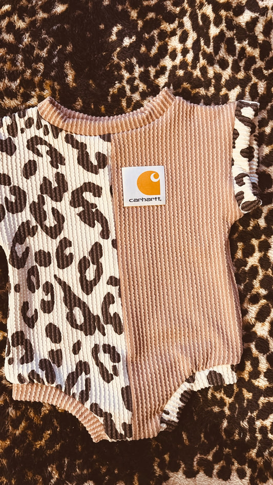 Tan  & leopard