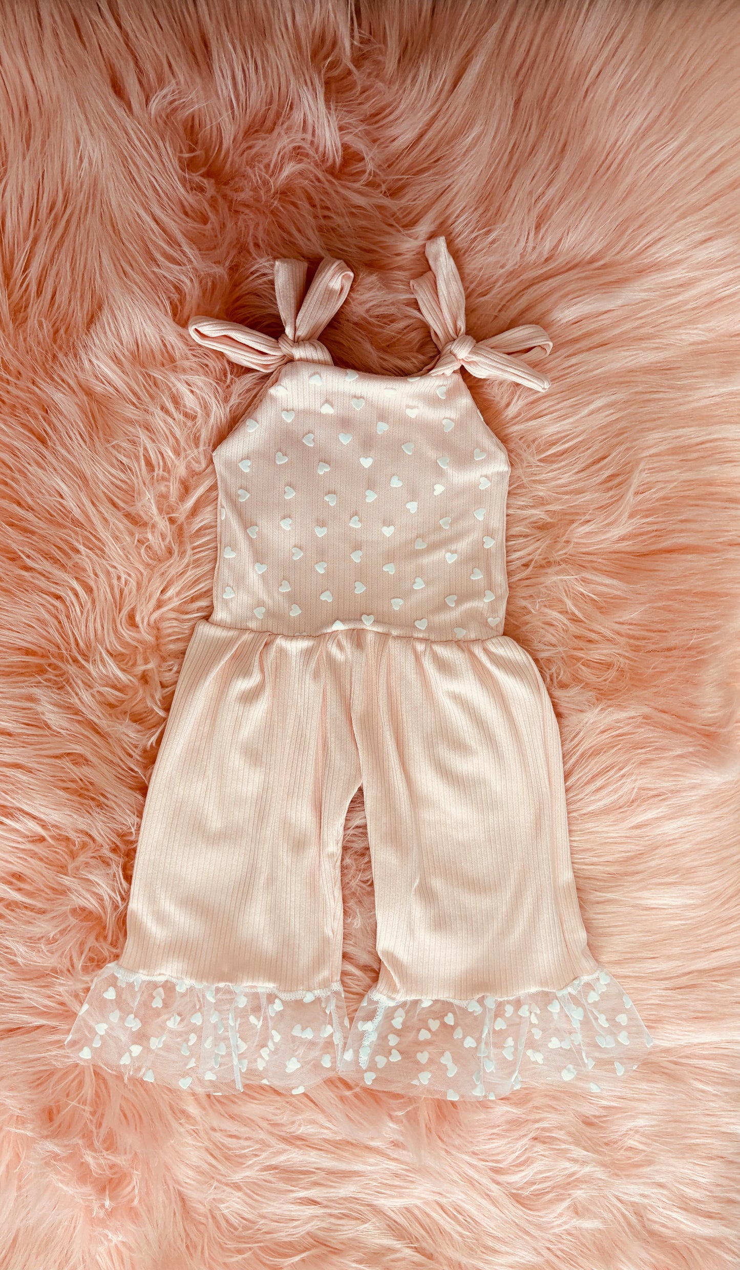 Pink hearts Natalia romper
