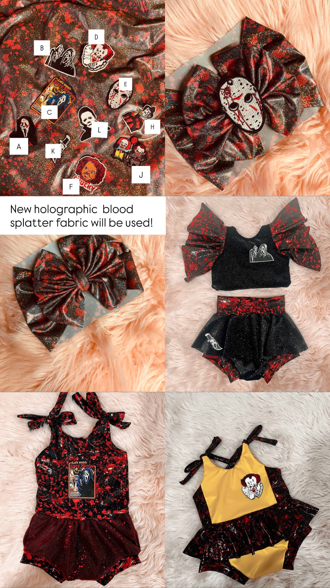 Halloween!!! Please mention which patch you’d like in notes!